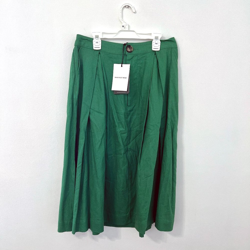 Who what wear A-line midi skirt
